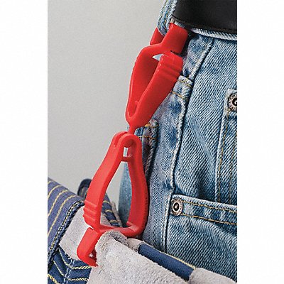 Handi Klip Clip Fire Red Blank