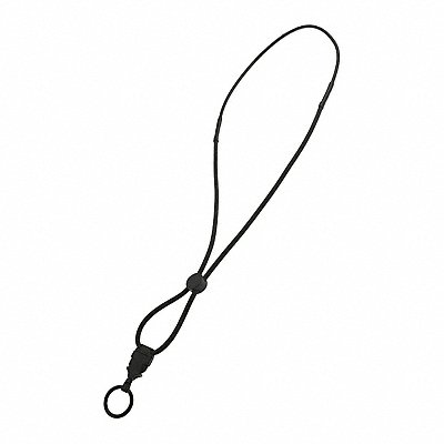Pull-A-Way Lanyard Black Color