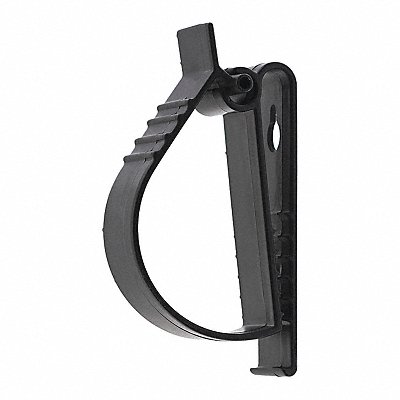 Utility Catcher Clip W/Key Hole Black