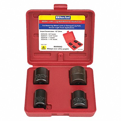 Lug Nut Remover Socket Set