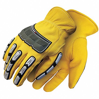 Leather Gloves Goatskin Palm 2XL