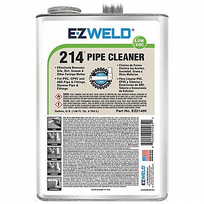 Pipe Cleaner PVC and CPVC 128 oz Clear