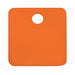 Blank Tag Alum 1 1/4in H 1 1/4in W PK5