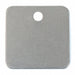 Blank Tag SS 1 1/2in H 1 1/2in W PK10
