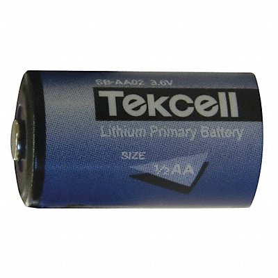 Battery Lithium Size 1/2 AA 3.6VDC