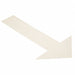 K3732 Floor Tape White 6 inx10 in Arrow PK50