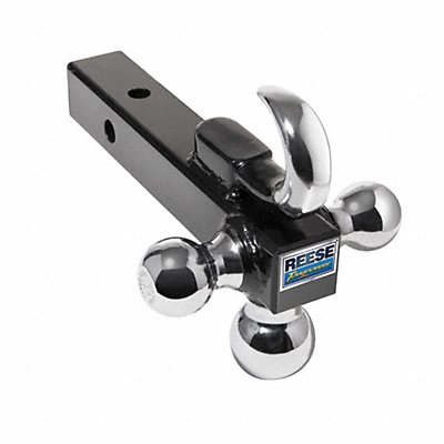 Tri Ball Mount w/ Hook 8 in