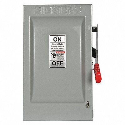 Safety Switch 240VAC 2PST 60 Amps AC