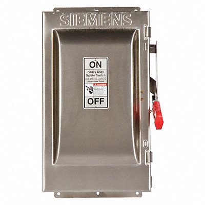 Safety Switch 240VAC 2PST 60 Amps AC