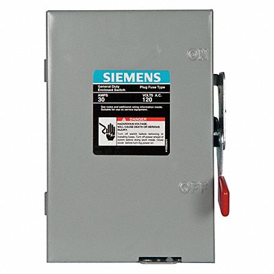 Safety Switch 120VAC 1PST 30 Amps AC