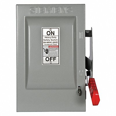 Safety Switch 600VAC 3PST 60 Amps AC