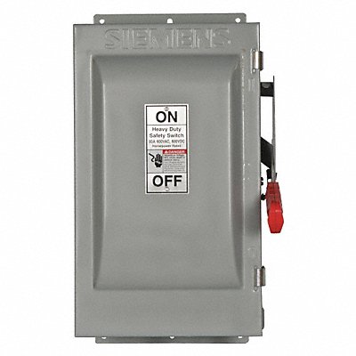 Safety Switch 600VAC 3PST 60 Amps AC