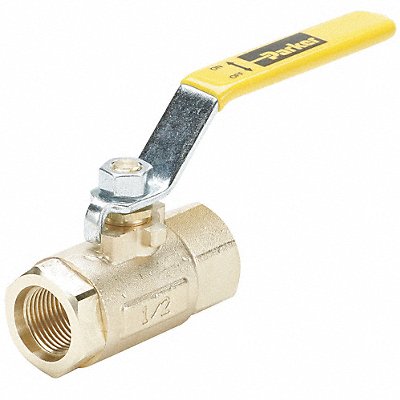 Ball Valve 3/4 in Inline Brass