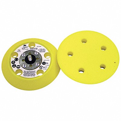 Hook-and-Loop Disc Backup Pad 5 in Dia