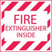 Vinyl Label 4 in x 4 in Vinyl PK5