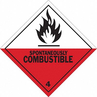 DOT Container Label 4 Label W