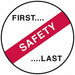 Hard Hat Emblem Label 4 Labels 2in Dia