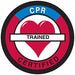 Hard Hat Emblem Label 2in. Dia Vinyl