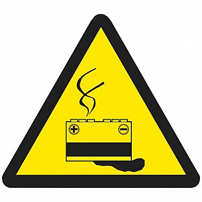 Warning Labels 4inHx4inW Vinyl PK10