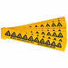 Warning Labels 1/2inHx1/2inW Vinyl PK10