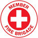 Hard Hat Emblem Labl 2in. Dia Vinyl PK4