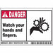 Label 3 1/2 inx5 in Polyester PK5