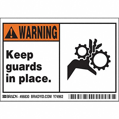 Label 3 1/2 inx5 in Polyester PK5