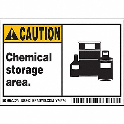 Label 3 1/2 inx5 in Polyester PK5