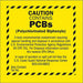 PCB Label 6 in x 6 in Paper