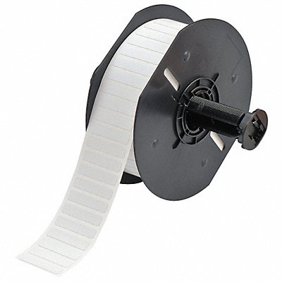 Printer Label 1/4inHx1-1/4inW Polyamide