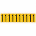 Number Label 1-15/16in.H Character Vinyl