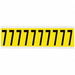 Number Label 1-15/16in.H Character Vinyl