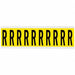 Letter Label 1-15/16in.H Character Vinyl
