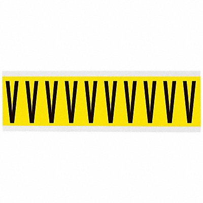 Letter Label 1-15/16in.H Character Vinyl