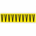 Letter Label 1-15/16in.H Character Vinyl