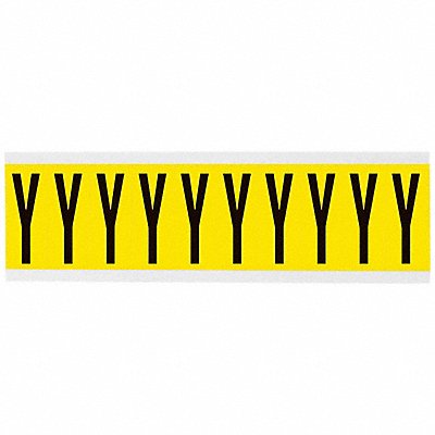 Letter Label 1-15/16in.H Character Vinyl
