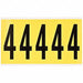 Number Label 3-7/8in.H Character Vinyl