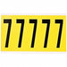 Number Label 3-7/8in.H Character Vinyl