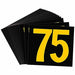 KVA Numbr Label 2-1/2in.H Character PK25