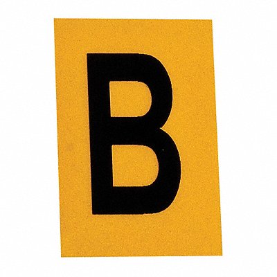 Letter Label 1in.H Character PK25