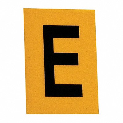 Letter Label 1in.H Character PK25