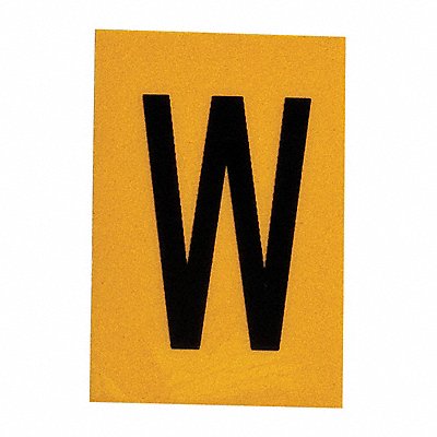Letter Label 1in.H Character PK25
