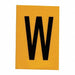Letter Label 1in.H Character PK25