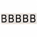Letter Label 2-1/4 H 1-13/16 W PK5