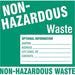 DOT Handling Label Waste 6 W PK100