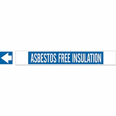 Pipe Mrkr Asbstos Free Insulation 24in W