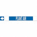 Pipe Marker Plant Air 4 in H 24 in W