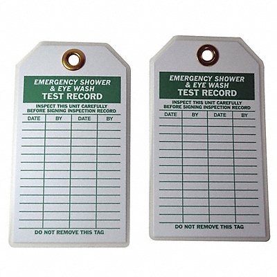 Inspection Tag 7inHx4inW HD Poly. PK10