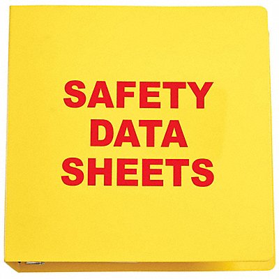 Binder Material Safety Data Sheets