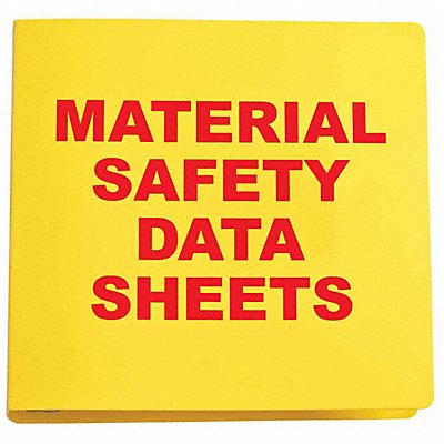 Binder Material Safety Data Sheets